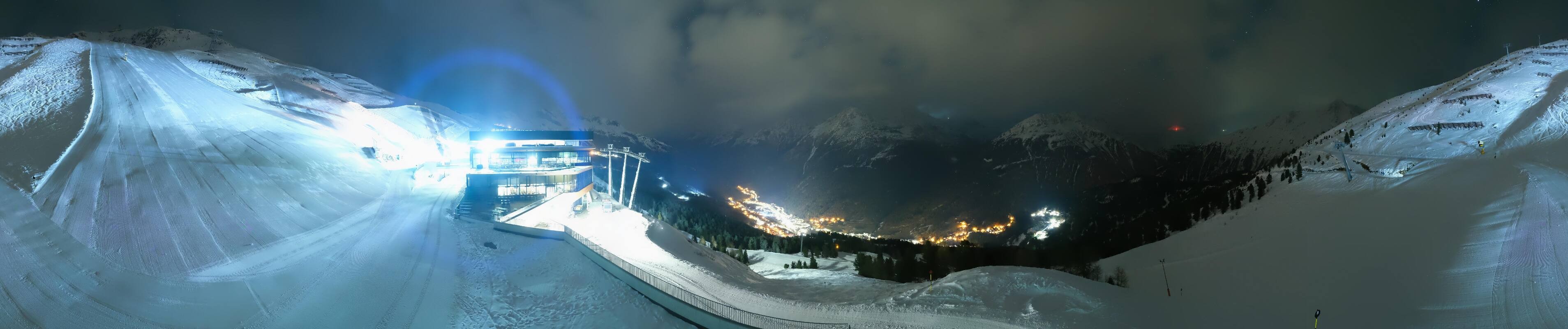 Archiv Foto Webcam Mittelstation Gaislachkogel