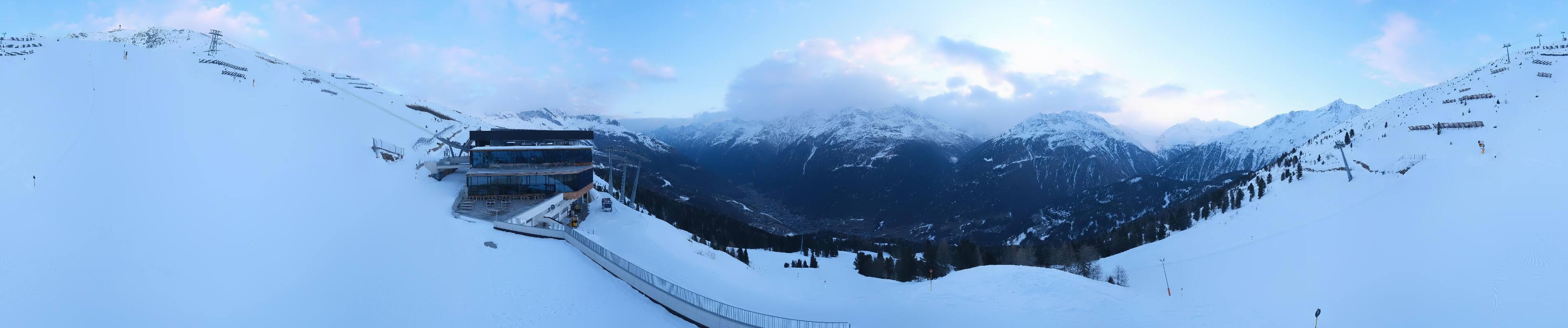 Archiv Foto Webcam Mittelstation Gaislachkogel