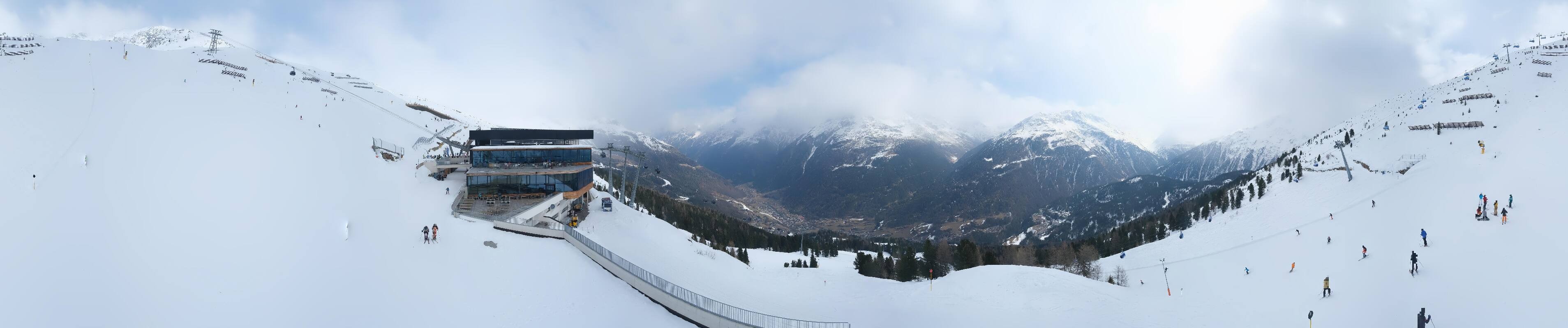 Archiv Foto Webcam Mittelstation Gaislachkogel