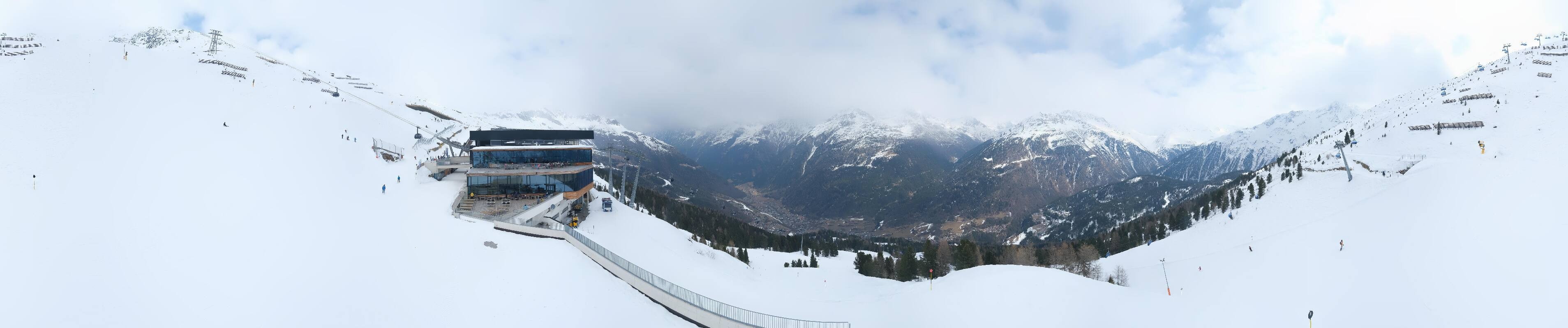 Archiv Foto Webcam Mittelstation Gaislachkogel