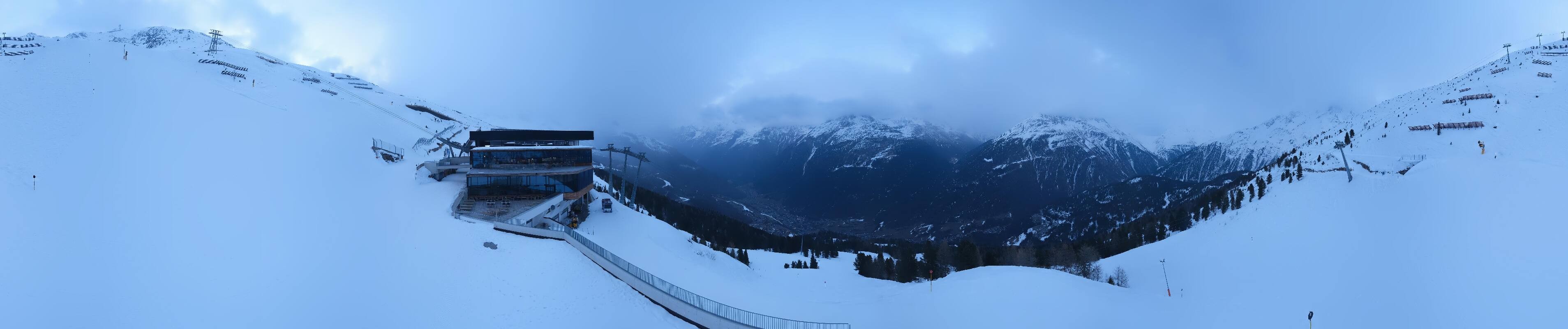 Archiv Foto Webcam Mittelstation Gaislachkogel