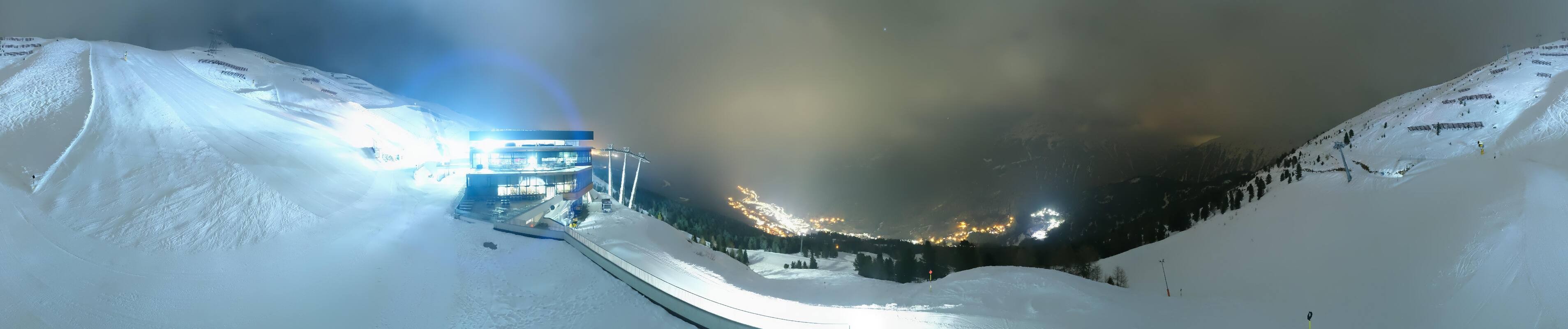 Archiv Foto Webcam Mittelstation Gaislachkogel