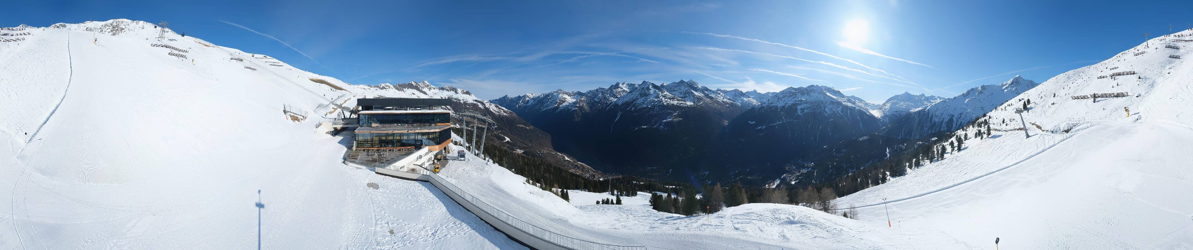 Archiv Foto Webcam Mittelstation Gaislachkogel