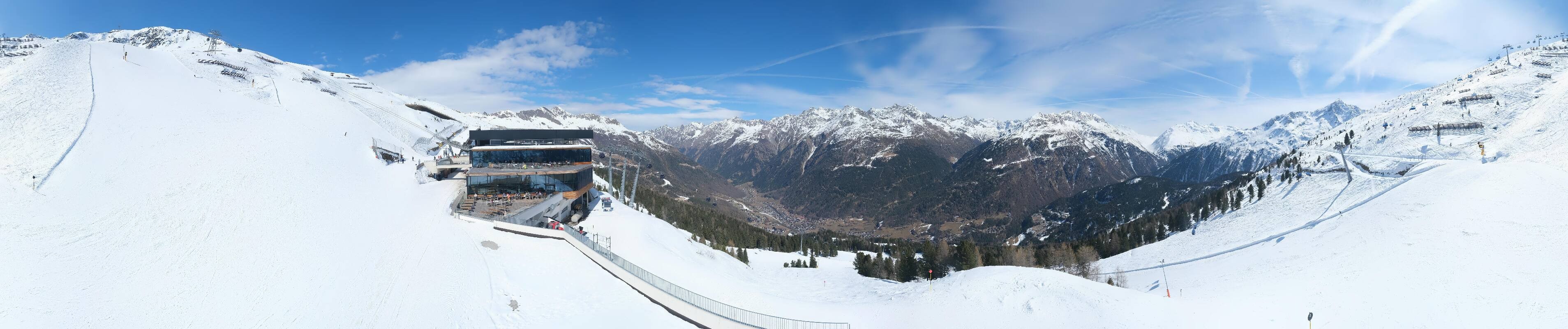 Archiv Foto Webcam Mittelstation Gaislachkogel