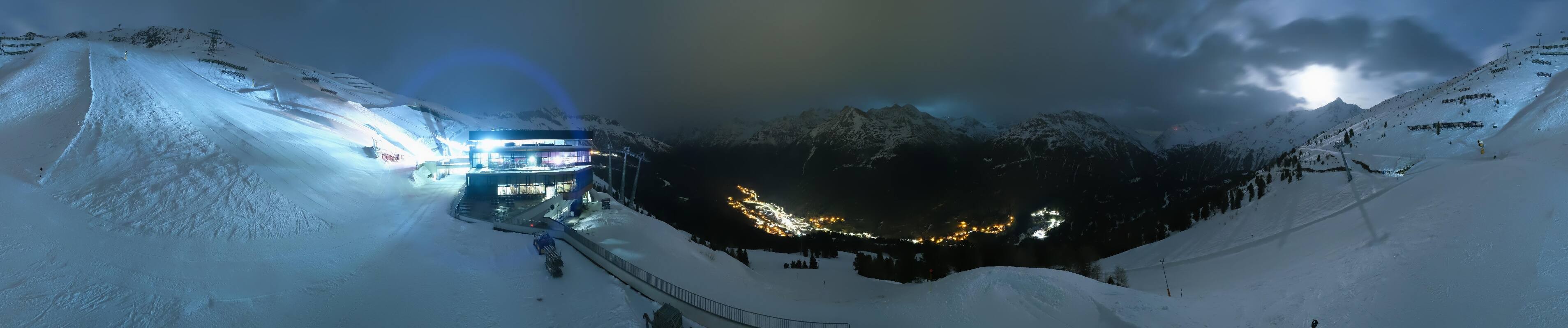 Archiv Foto Webcam Mittelstation Gaislachkogel