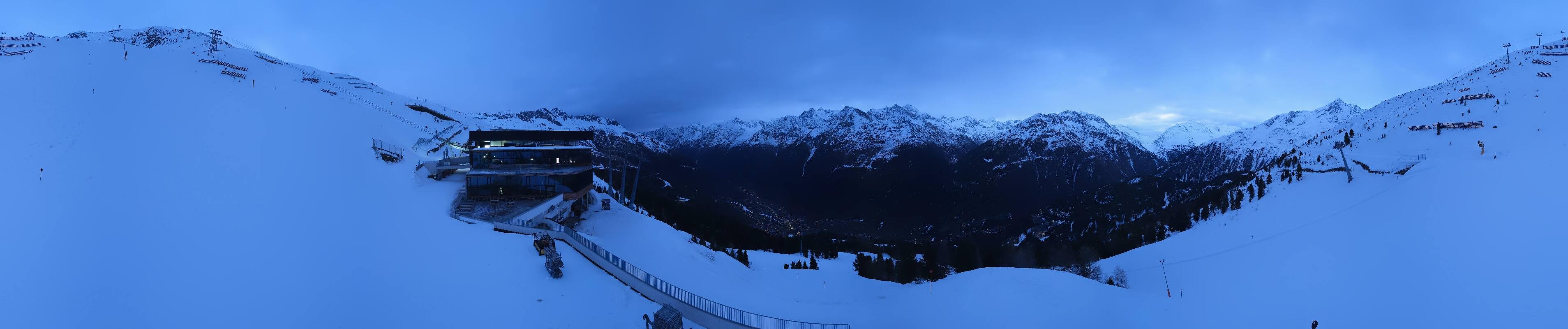 Archiv Foto Webcam Mittelstation Gaislachkogel