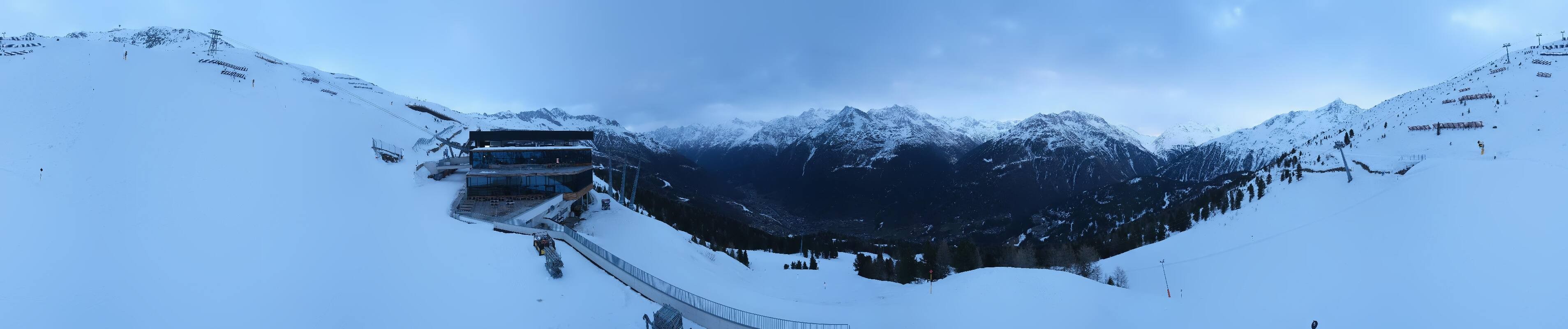 Archiv Foto Webcam Mittelstation Gaislachkogel