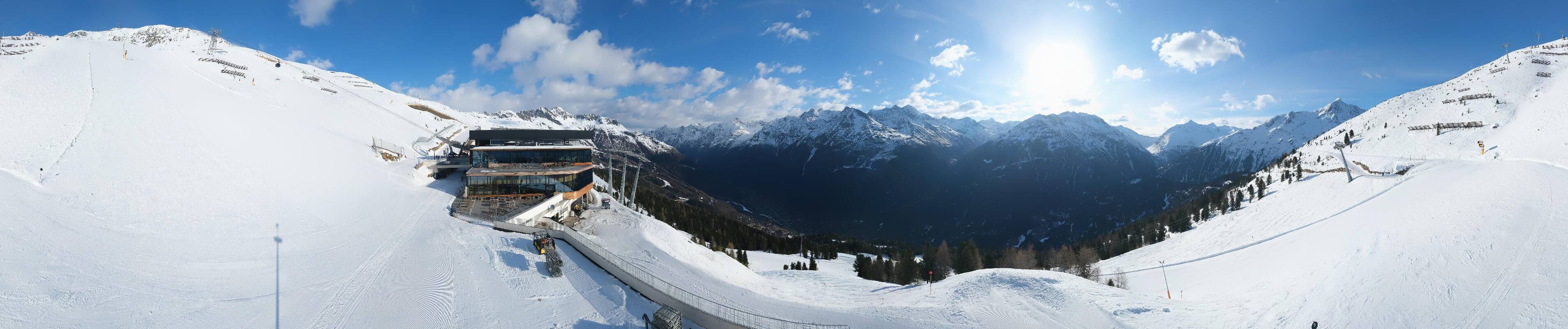 Archiv Foto Webcam Mittelstation Gaislachkogel