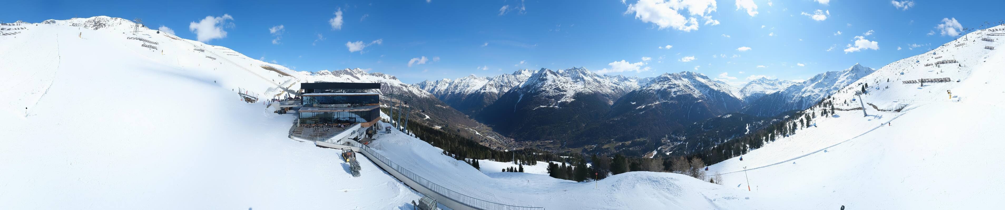 Archiv Foto Webcam Mittelstation Gaislachkogel