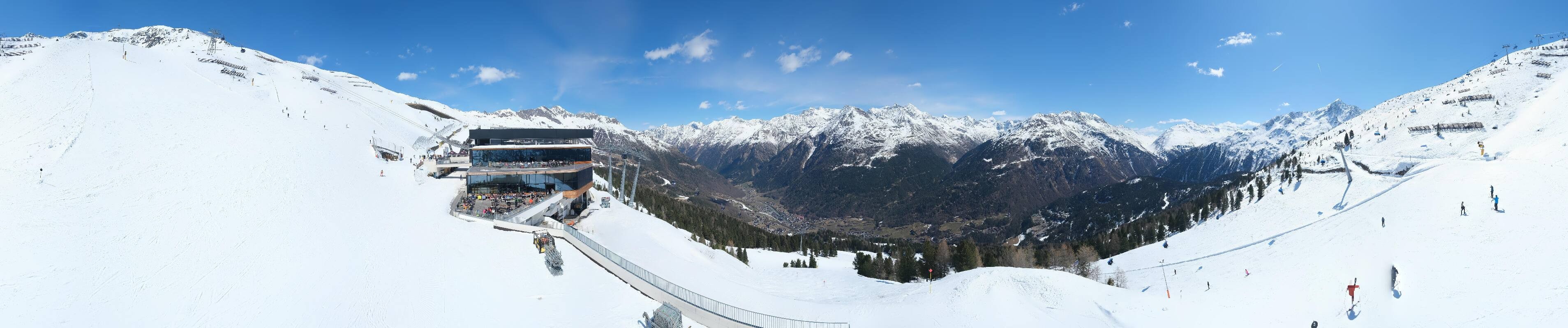 Archiv Foto Webcam Mittelstation Gaislachkogel