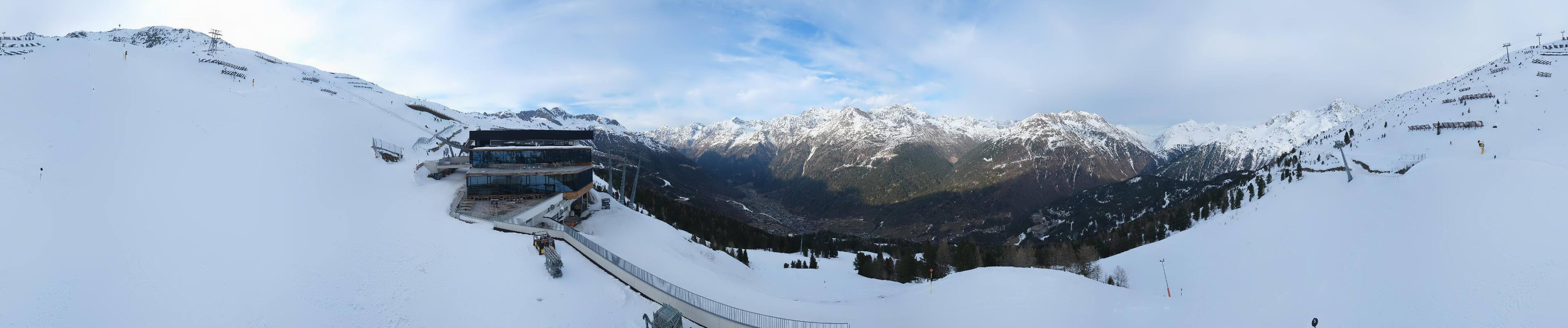 Archiv Foto Webcam Mittelstation Gaislachkogel