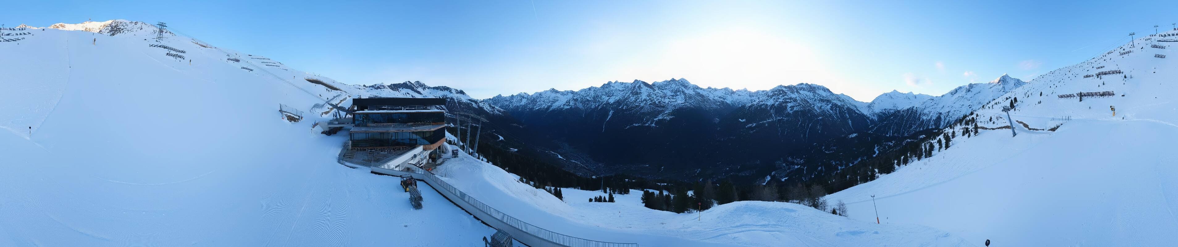 Archiv Foto Webcam Mittelstation Gaislachkogel