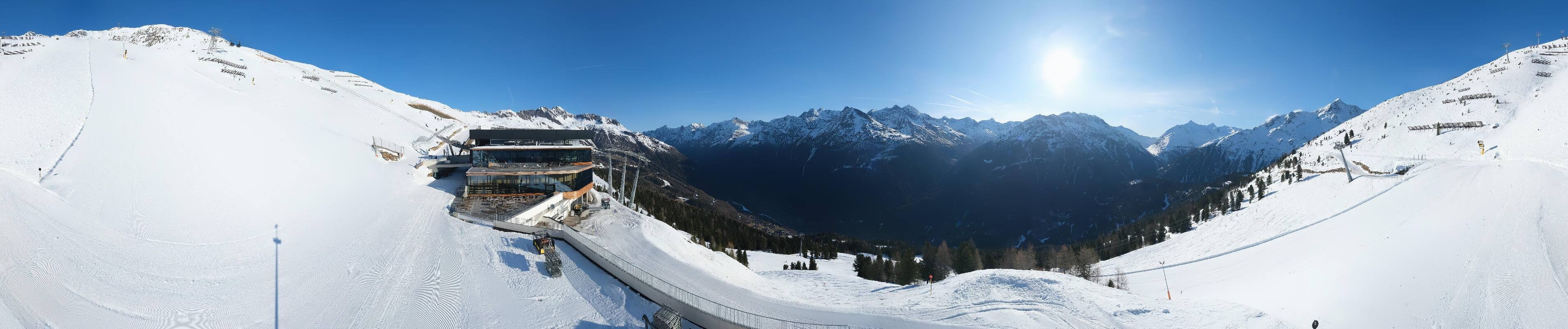 Archiv Foto Webcam Mittelstation Gaislachkogel