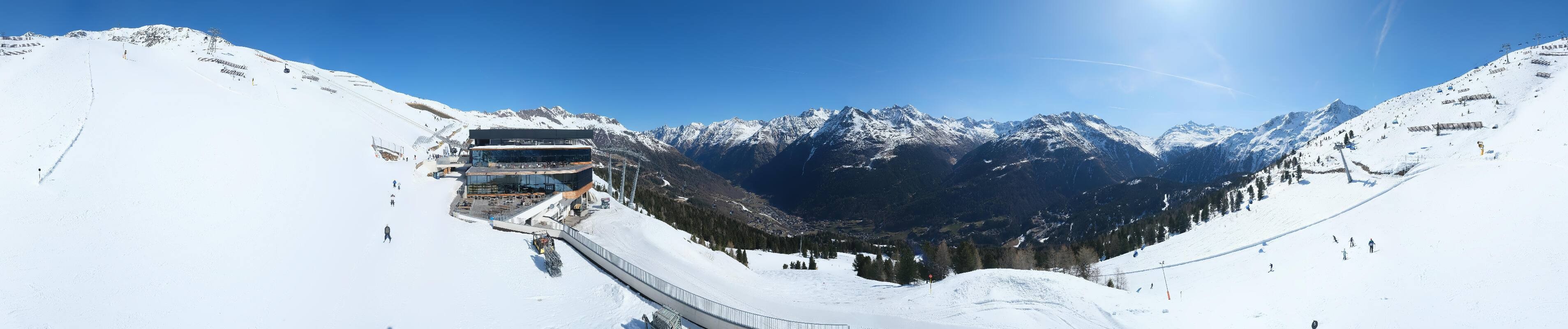 Archiv Foto Webcam Mittelstation Gaislachkogel