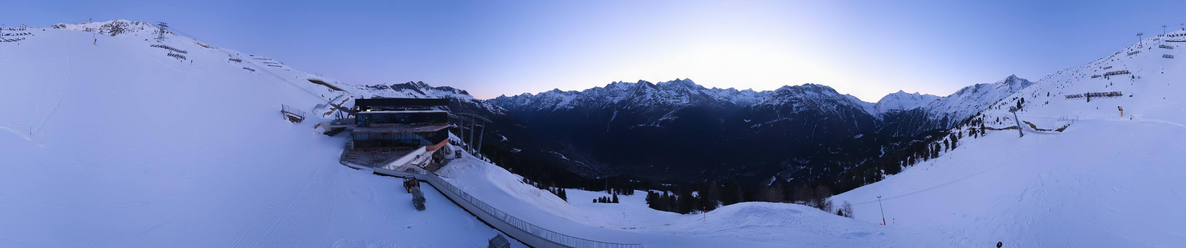 Archiv Foto Webcam Mittelstation Gaislachkogel