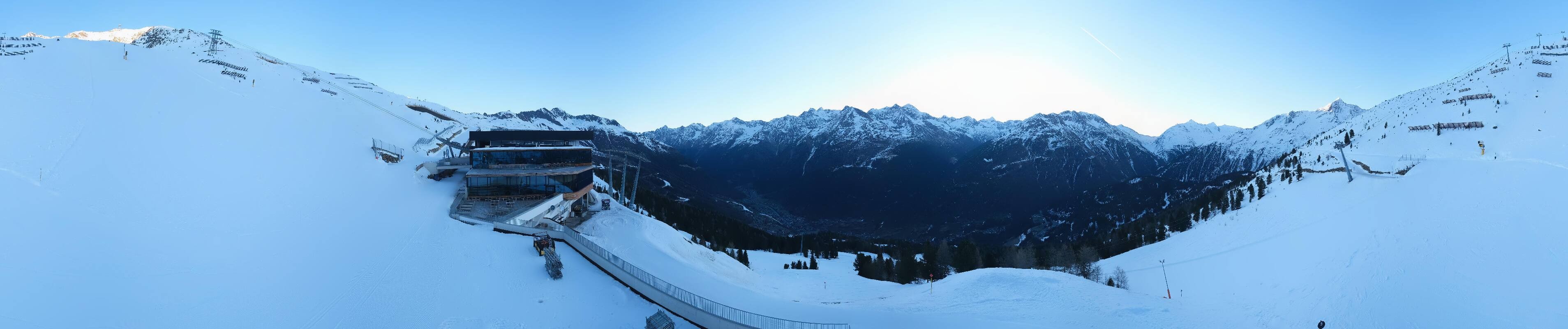 Archiv Foto Webcam Mittelstation Gaislachkogel