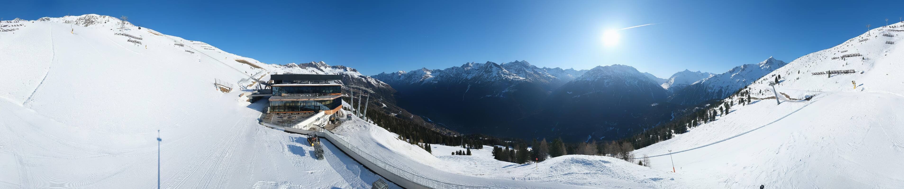 Archiv Foto Webcam Mittelstation Gaislachkogel