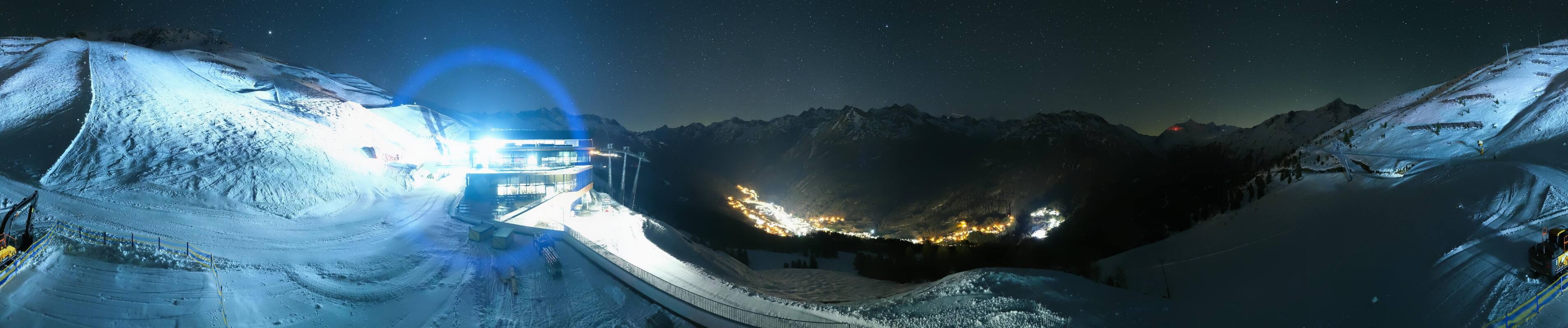 Archiv Foto Webcam Mittelstation Gaislachkogel