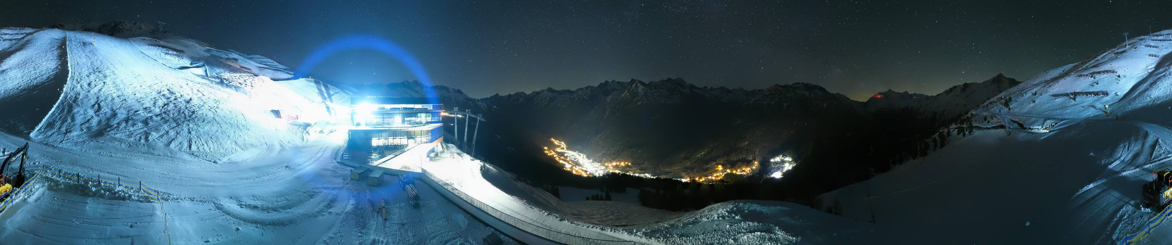 Archiv Foto Webcam Mittelstation Gaislachkogel