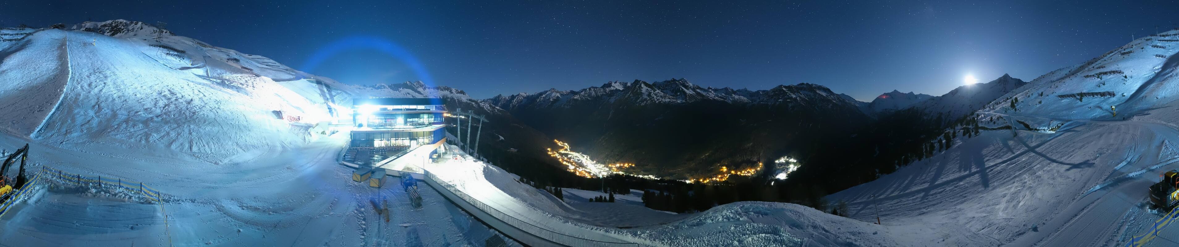 Archiv Foto Webcam Mittelstation Gaislachkogel