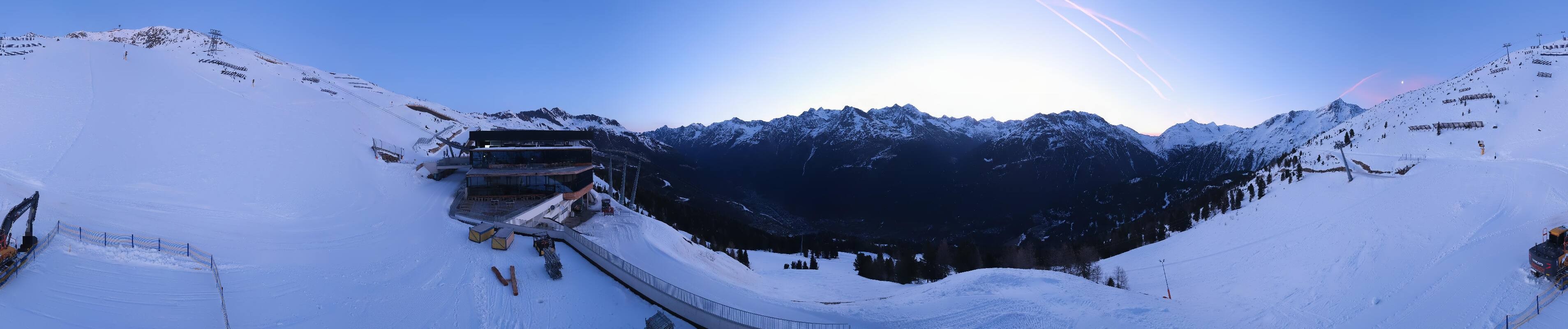 Archiv Foto Webcam Mittelstation Gaislachkogel