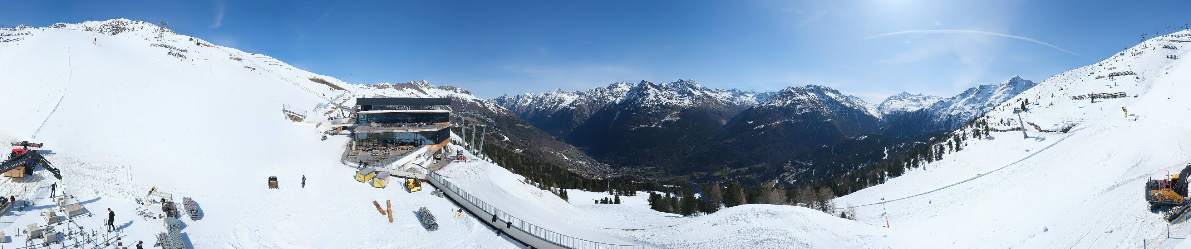 Archiv Foto Webcam Mittelstation Gaislachkogel