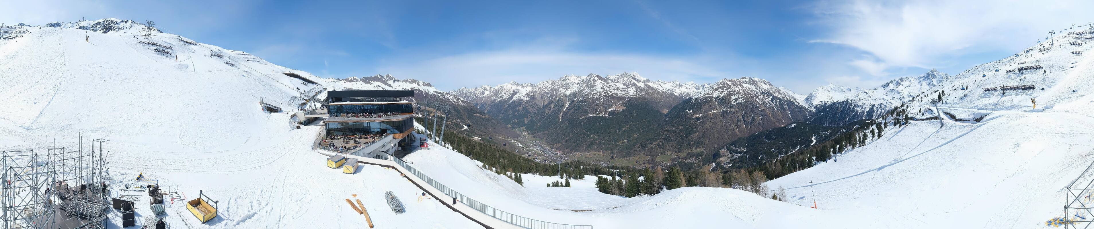 Archiv Foto Webcam Mittelstation Gaislachkogel