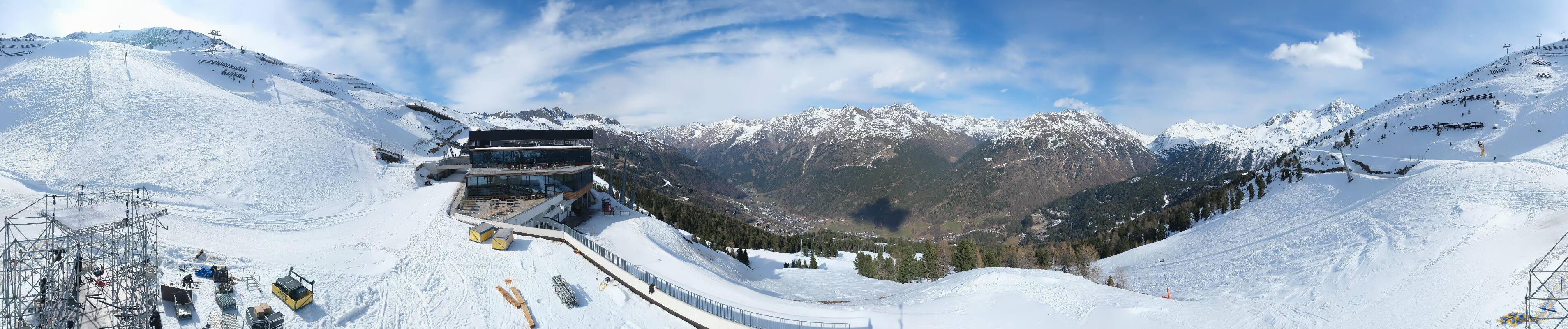 Archiv Foto Webcam Mittelstation Gaislachkogel