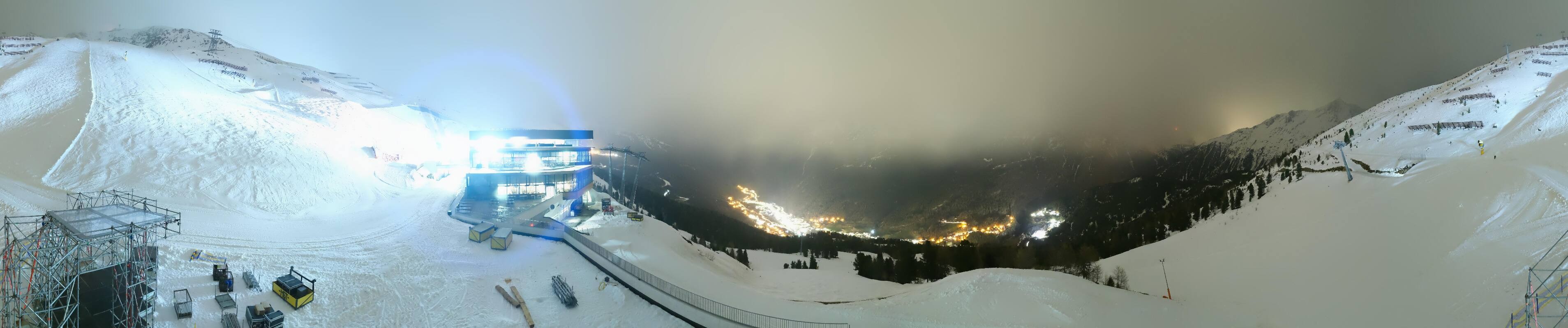 Archiv Foto Webcam Mittelstation Gaislachkogel