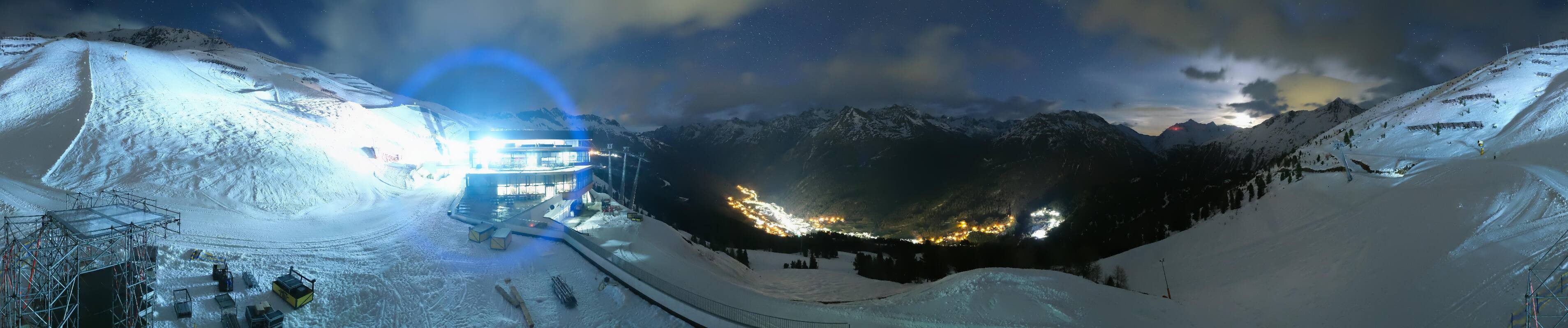 Archiv Foto Webcam Mittelstation Gaislachkogel