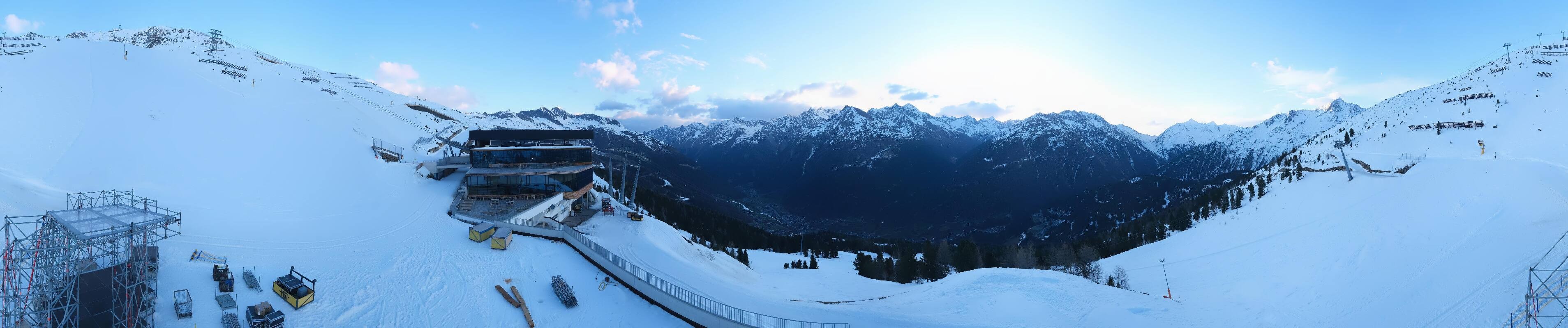 Archiv Foto Webcam Mittelstation Gaislachkogel