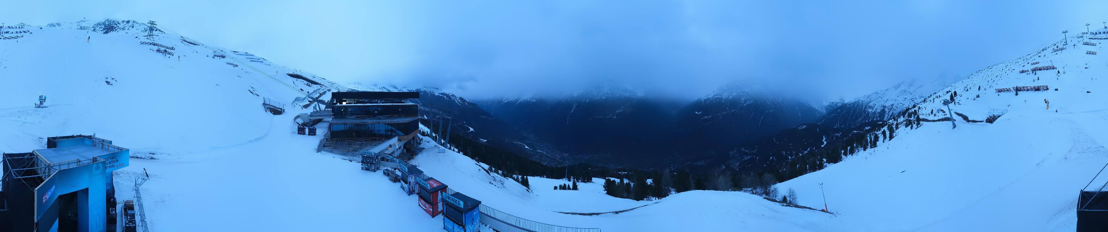 Archiv Foto Webcam Mittelstation Gaislachkogel