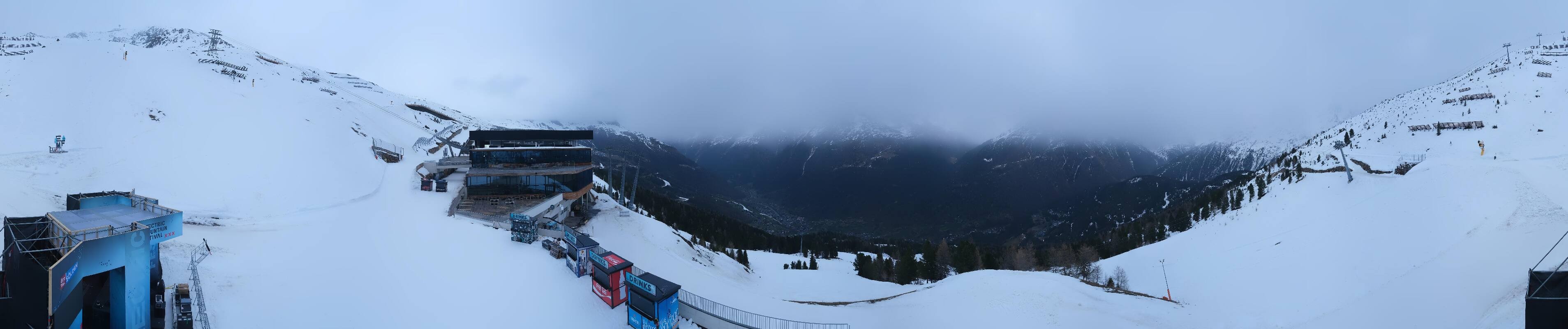 Archiv Foto Webcam Mittelstation Gaislachkogel