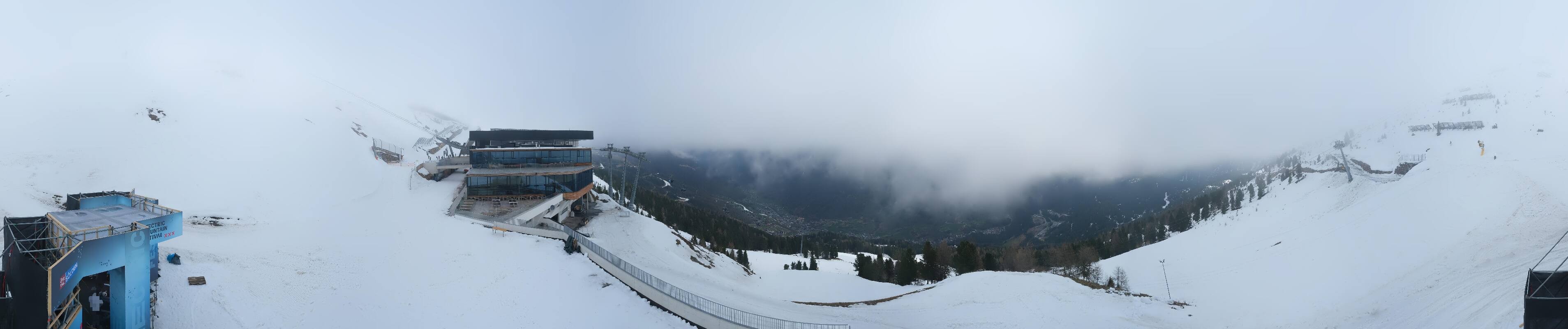 Archiv Foto Webcam Mittelstation Gaislachkogel