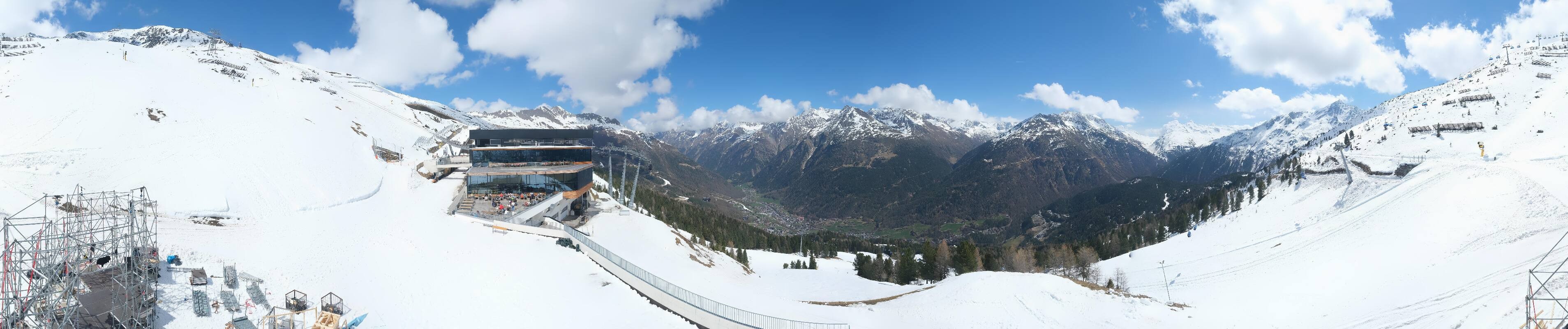 Archiv Foto Webcam Mittelstation Gaislachkogel