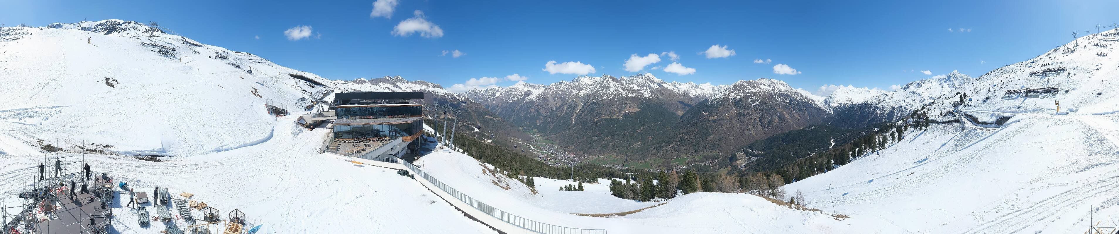 Archiv Foto Webcam Mittelstation Gaislachkogel