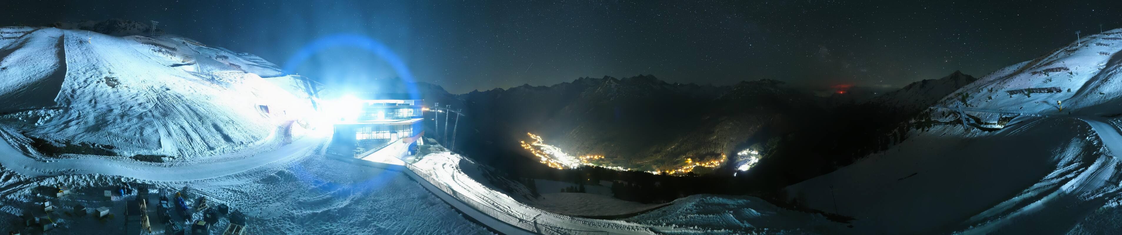 Archiv Foto Webcam Mittelstation Gaislachkogel