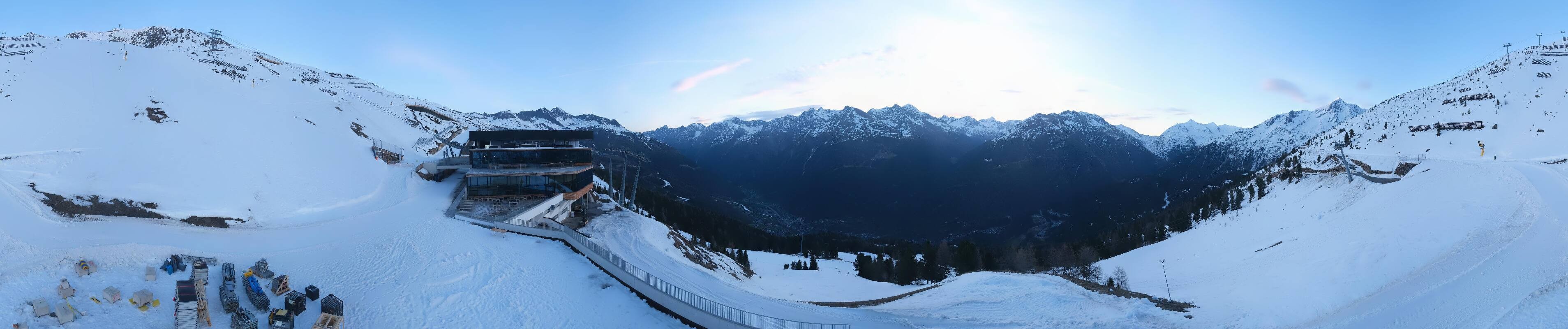 Archiv Foto Webcam Mittelstation Gaislachkogel