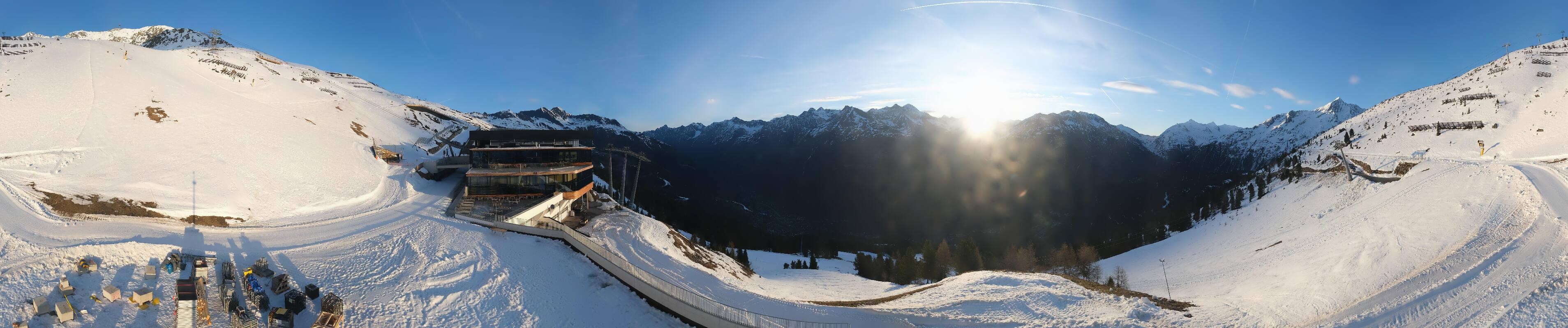 Archiv Foto Webcam Mittelstation Gaislachkogel