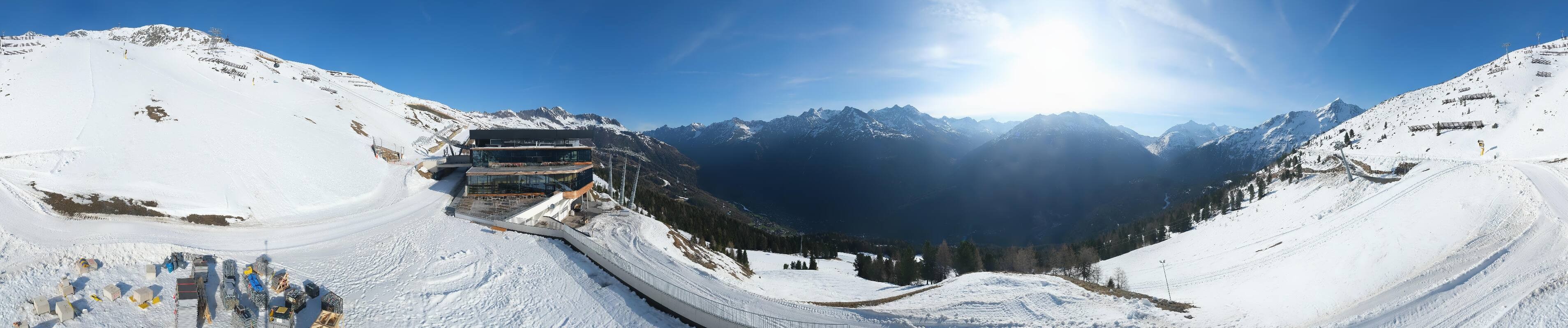 Archiv Foto Webcam Mittelstation Gaislachkogel