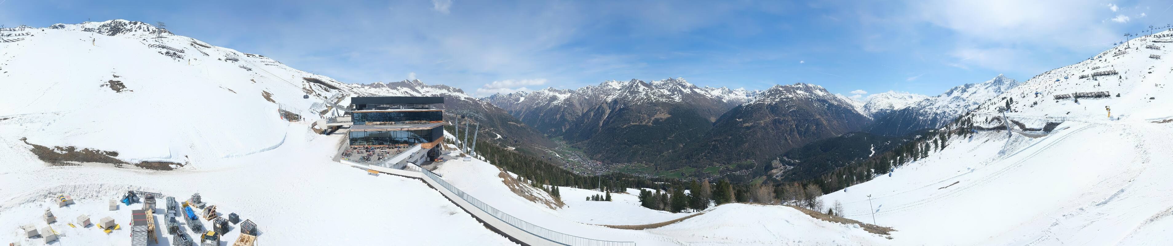 Archiv Foto Webcam Mittelstation Gaislachkogel