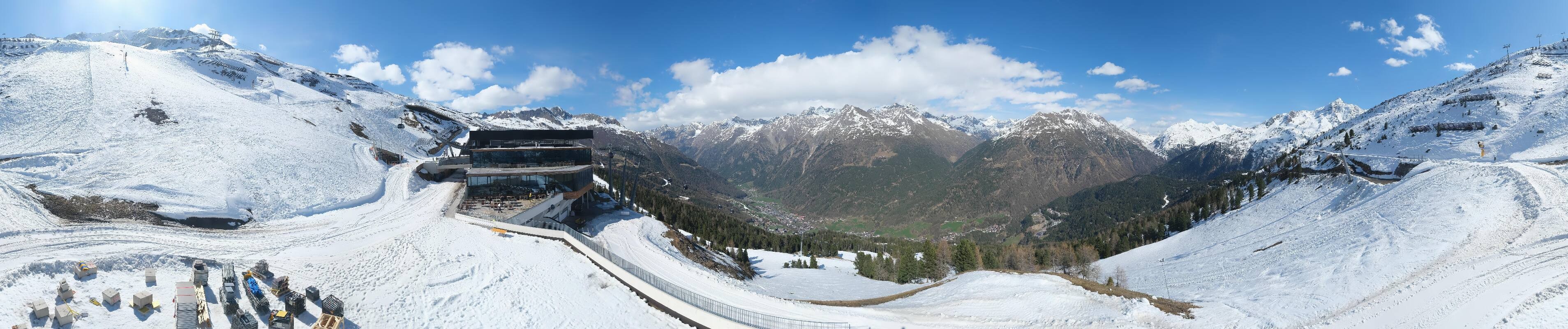 Archiv Foto Webcam Mittelstation Gaislachkogel