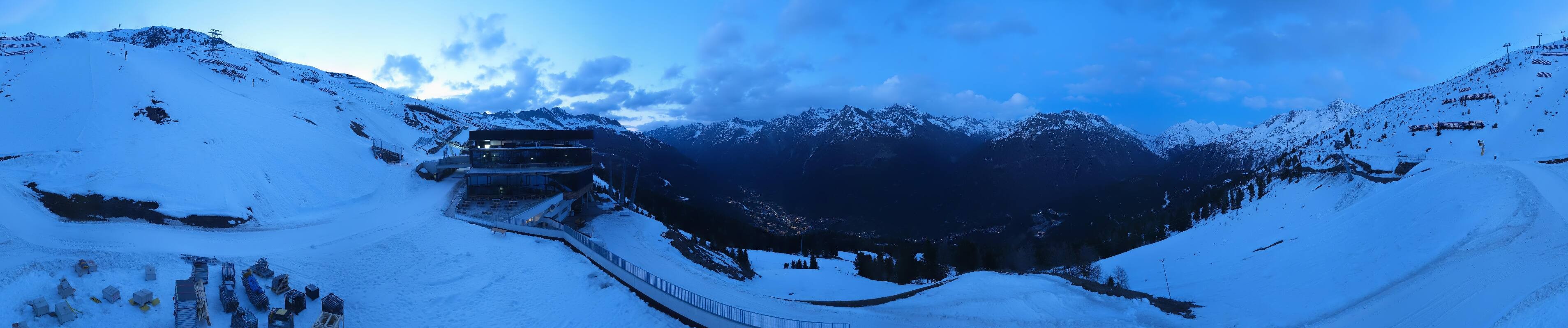 Archiv Foto Webcam Mittelstation Gaislachkogel