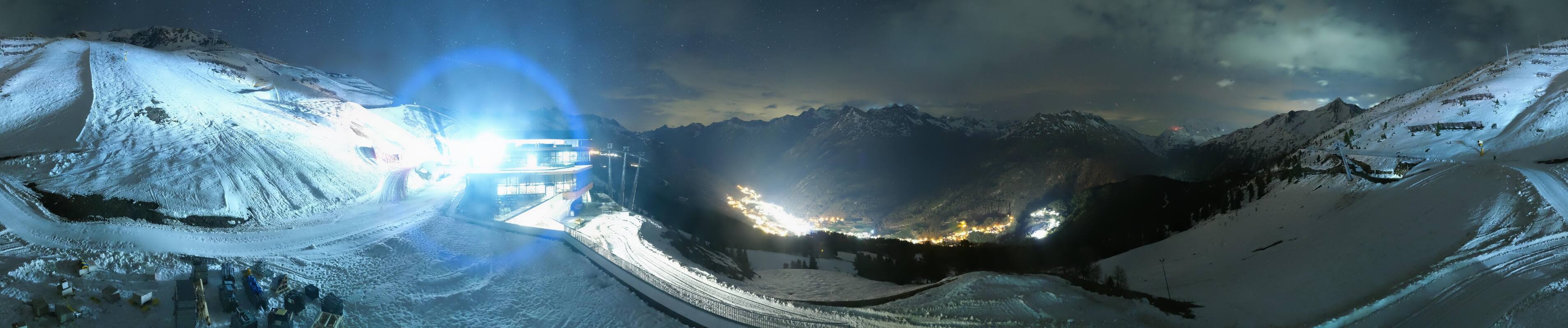 Archiv Foto Webcam Mittelstation Gaislachkogel