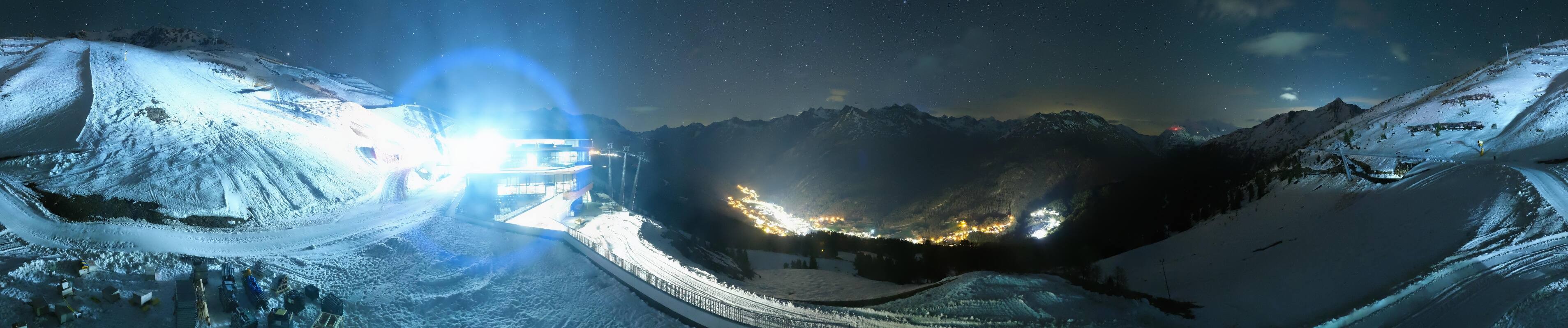 Archiv Foto Webcam Mittelstation Gaislachkogel