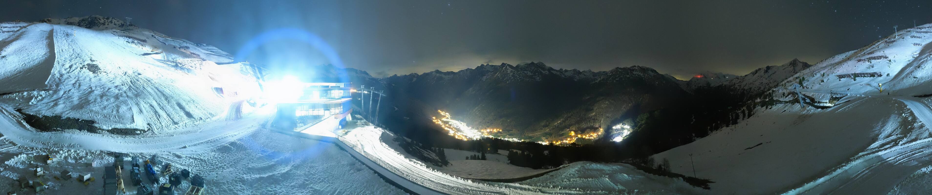 Archiv Foto Webcam Mittelstation Gaislachkogel