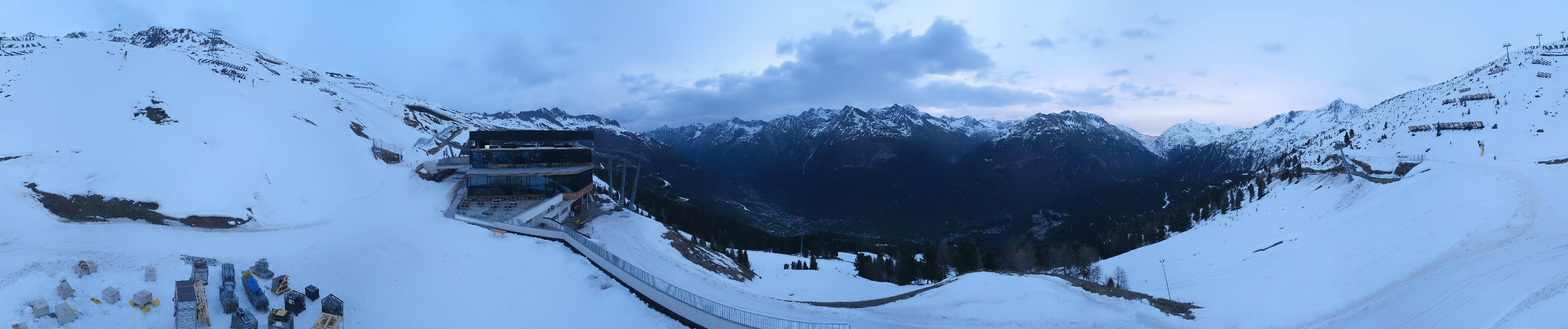 Archiv Foto Webcam Mittelstation Gaislachkogel