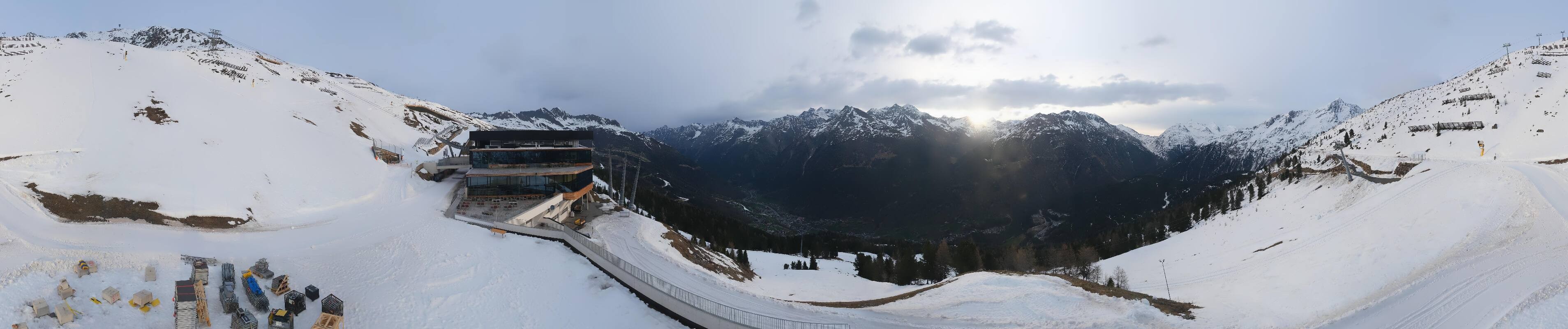 Archiv Foto Webcam Mittelstation Gaislachkogel