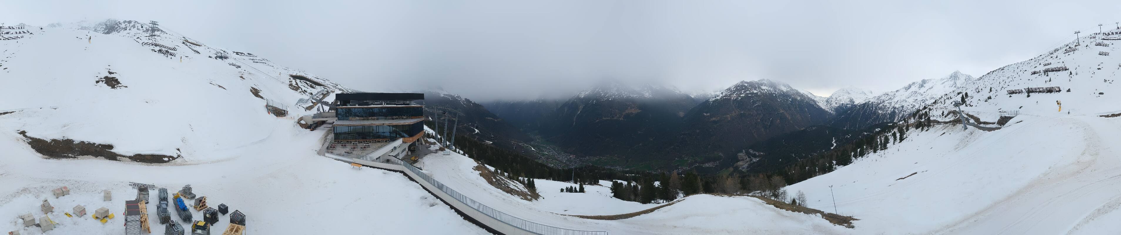 Archiv Foto Webcam Mittelstation Gaislachkogel