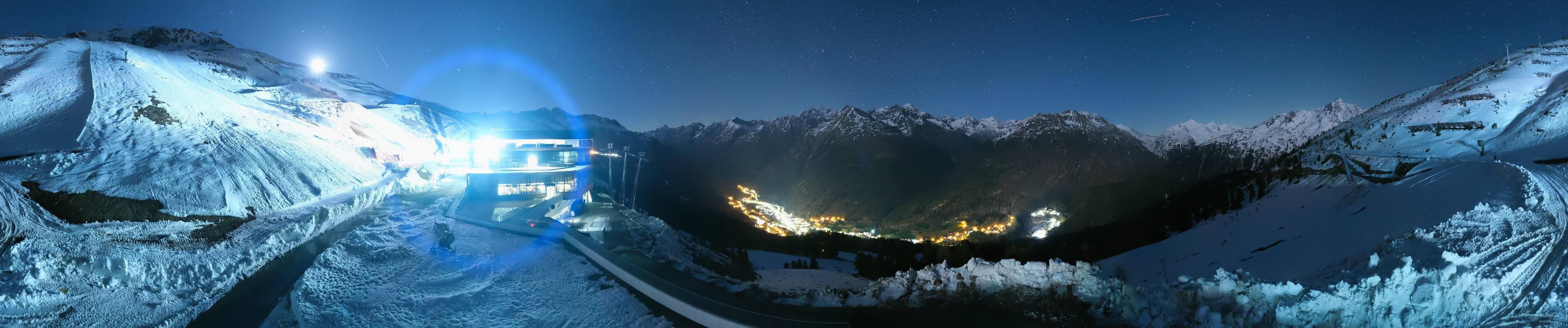 Archiv Foto Webcam Mittelstation Gaislachkogel